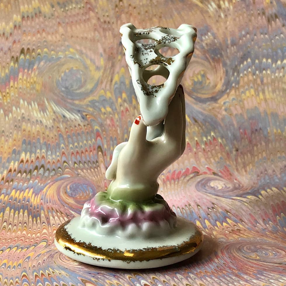 ポーセリン　ハンドトレイ