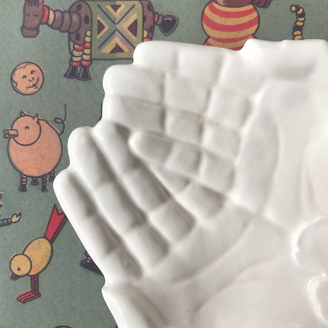 ポーセリン　ハンドトレイ