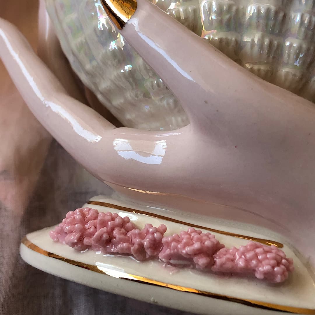 ポーセリン　ハンドトレイ