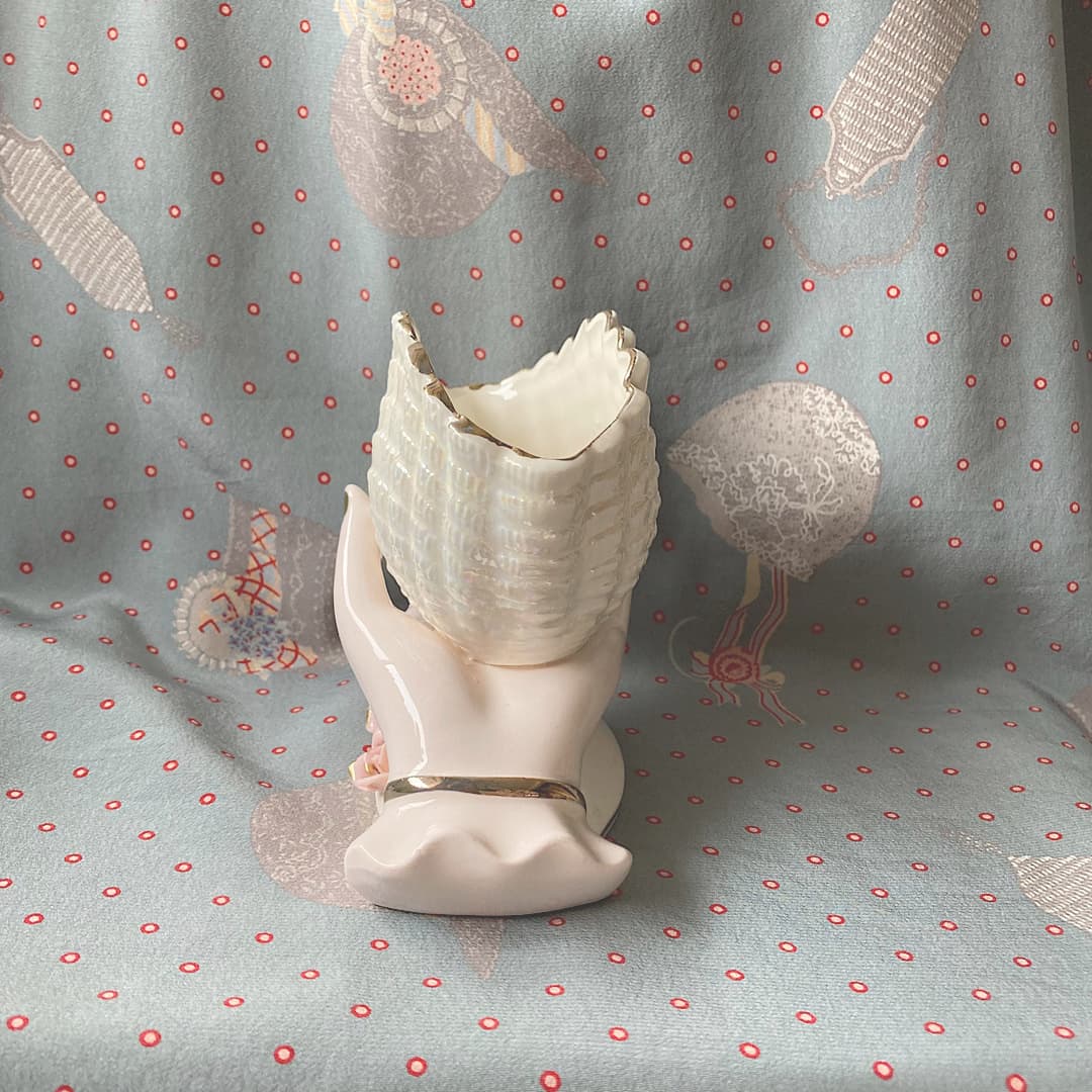 ポーセリン　ハンドトレイ