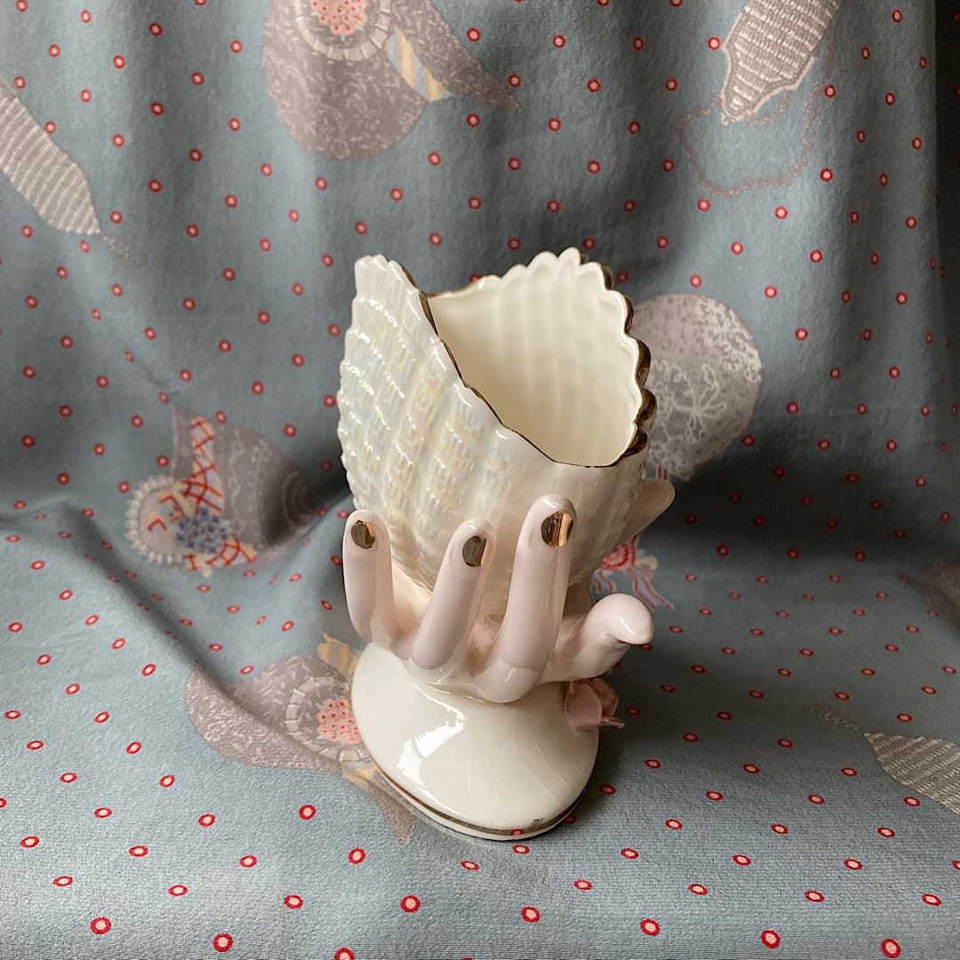 ポーセリン　ハンドトレイ