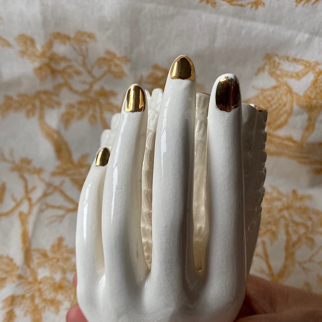 ポーセリン　ハンドトレイ