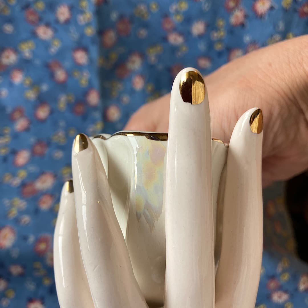 ポーセリン　ハンドトレイ