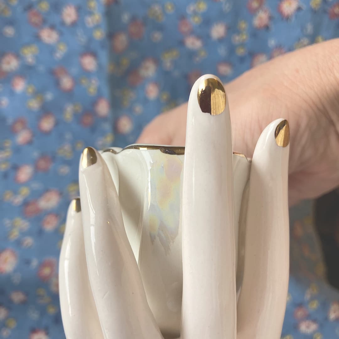 ポーセリン　ハンドトレイ