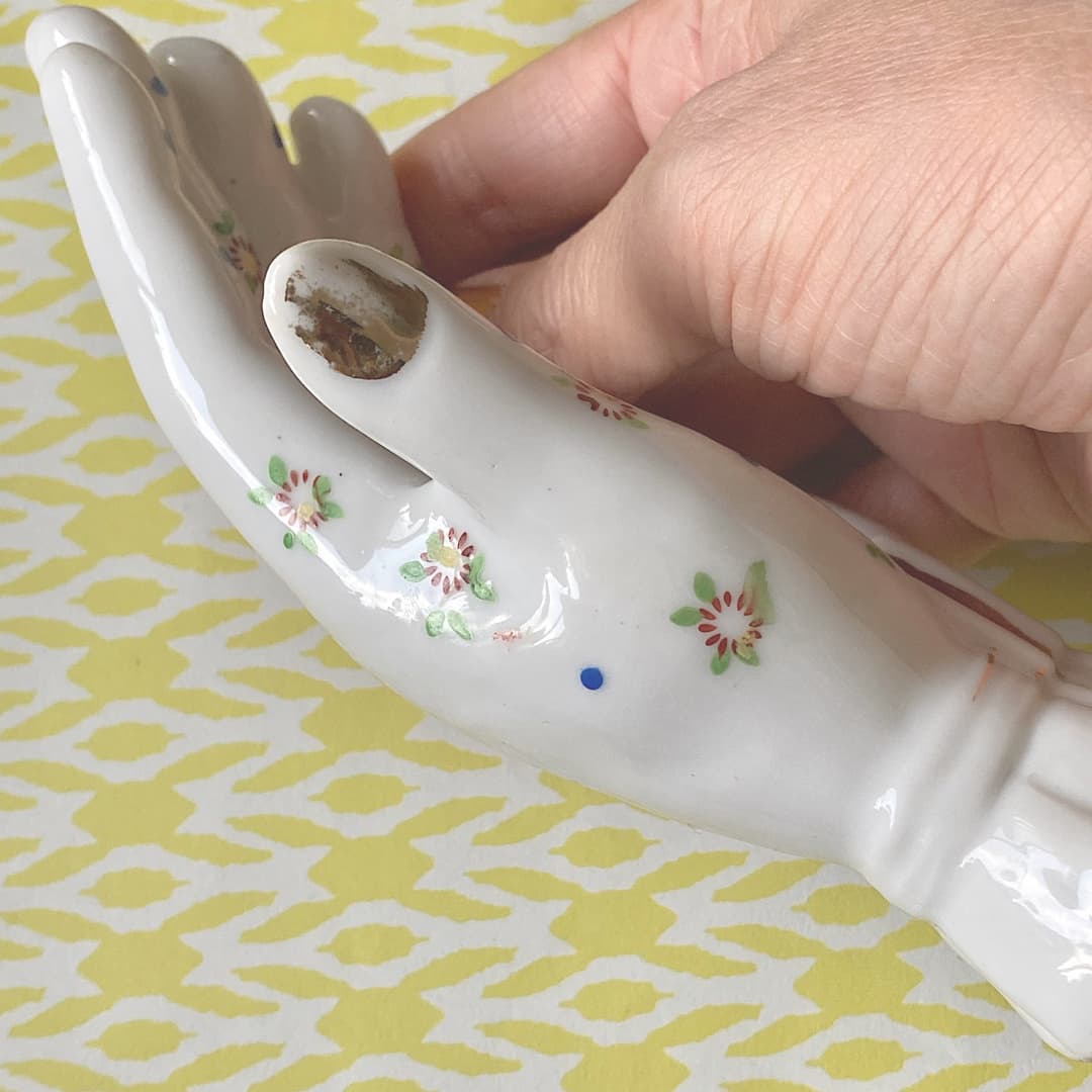 ポーセリン　ハンドトレイ