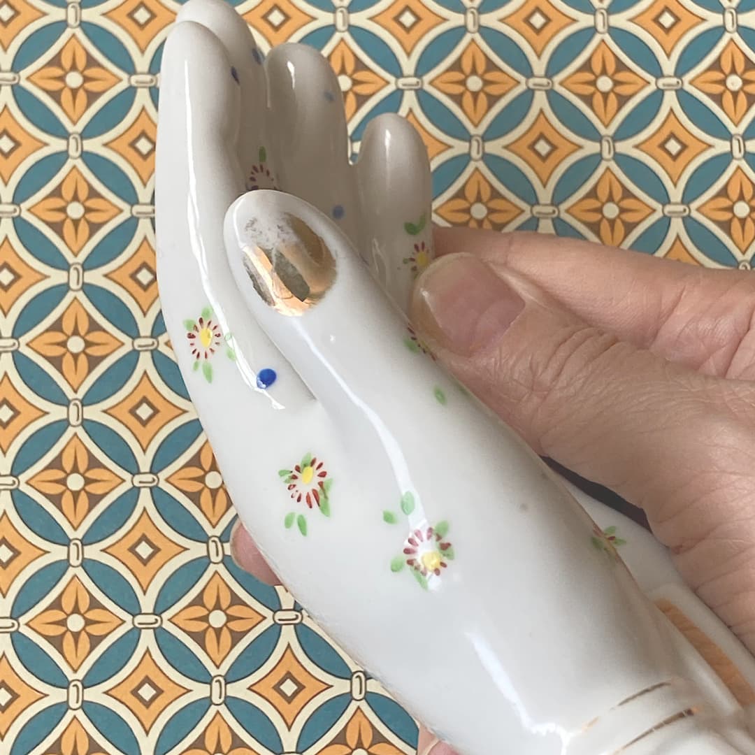 ポーセリン　ハンドトレイ
