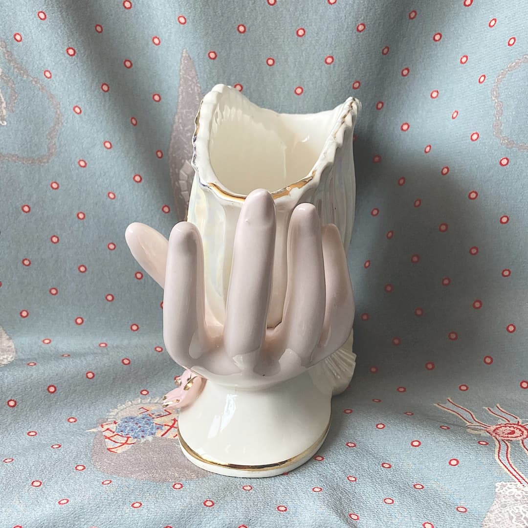 ポーセリン　ハンドトレイ
