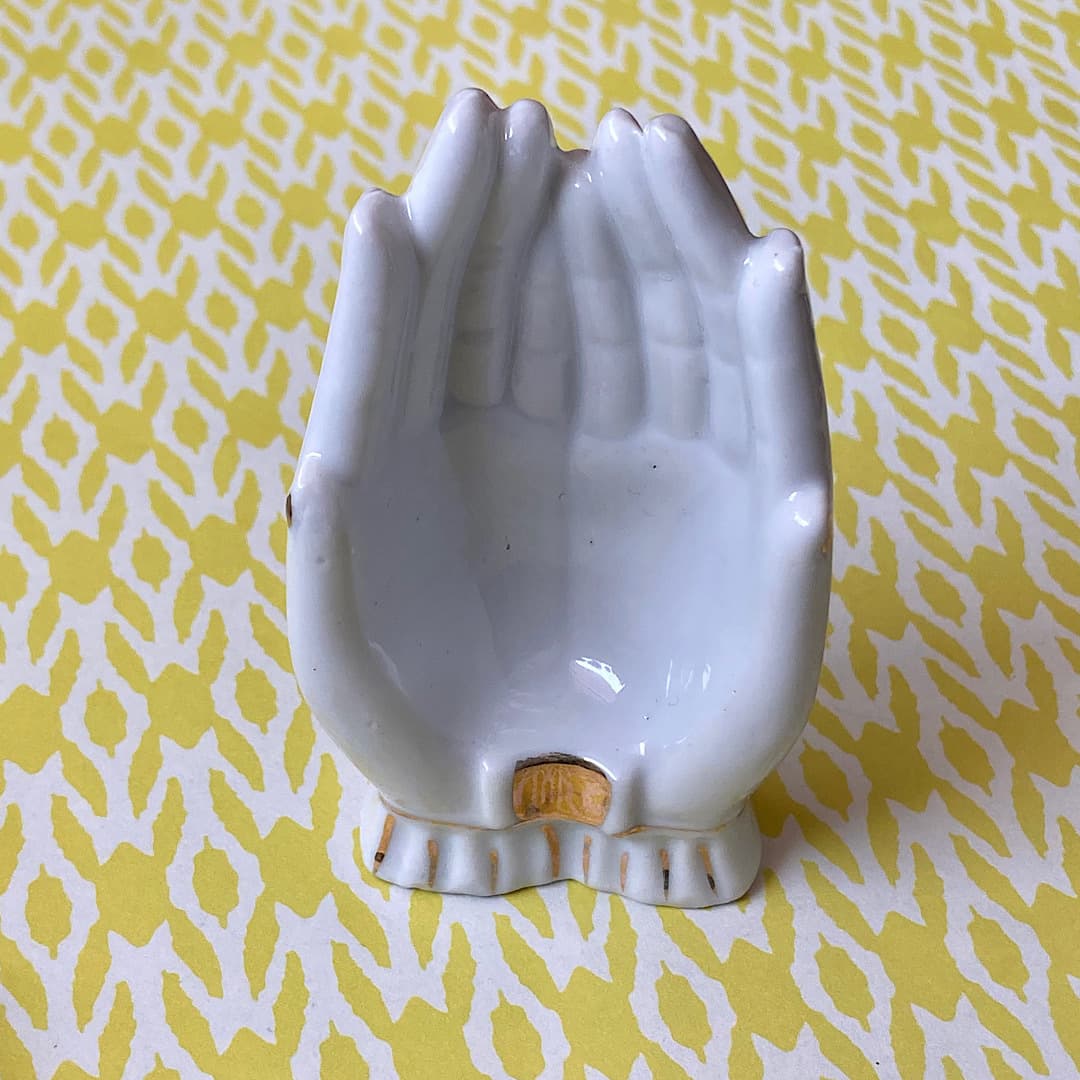 ポーセリン　ハンドトレイ