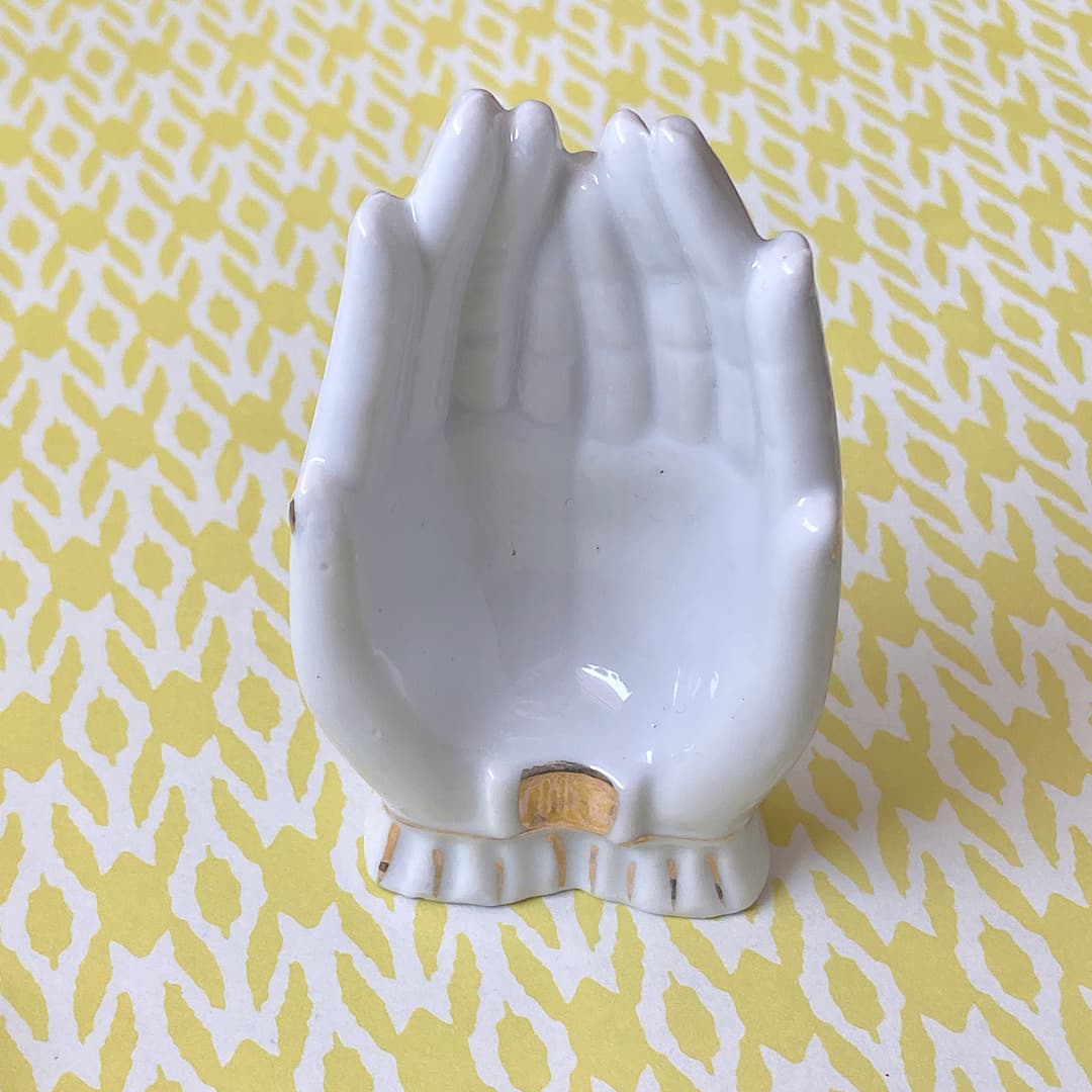 ポーセリン　ハンドトレイ