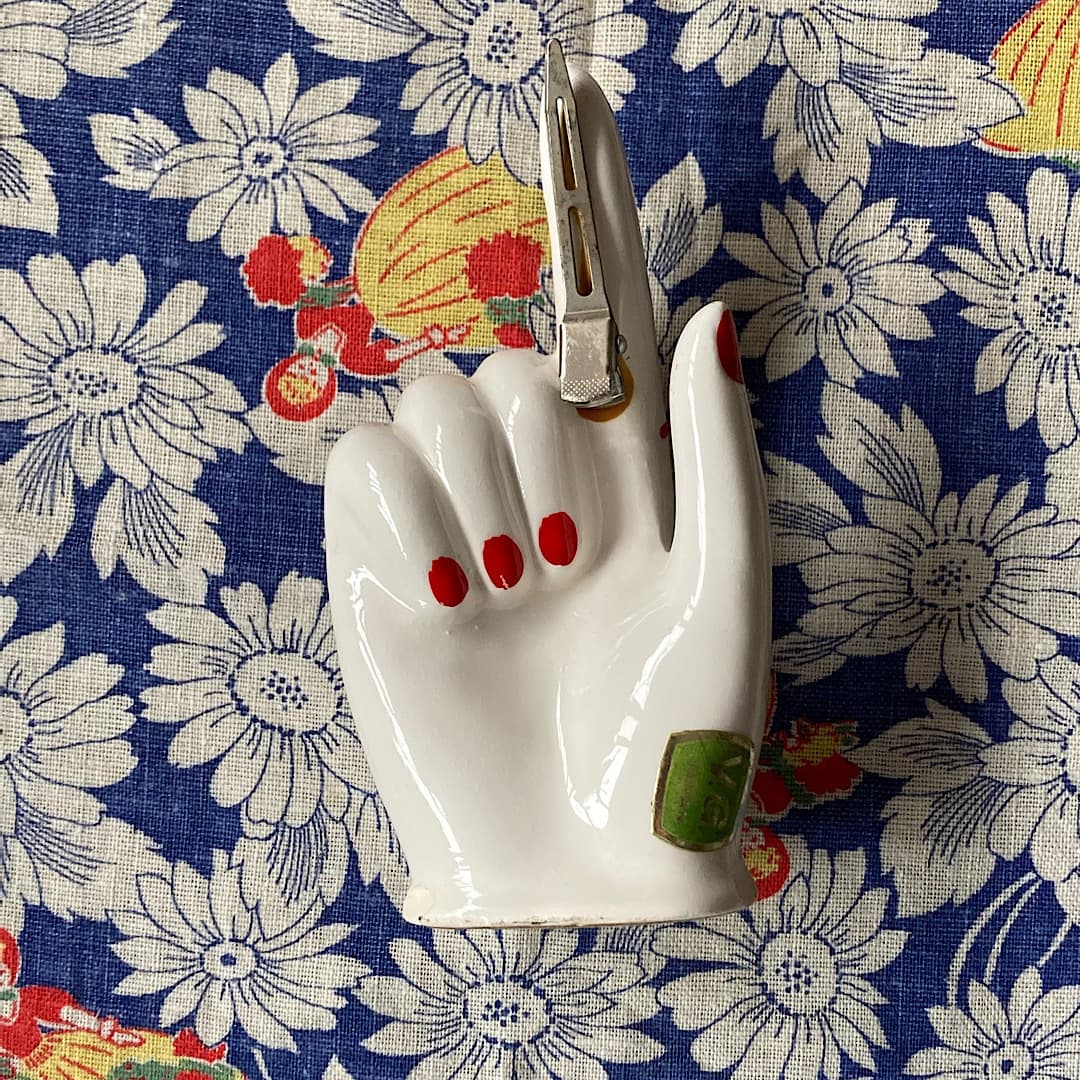 ポーセリン　ハンドトレイ