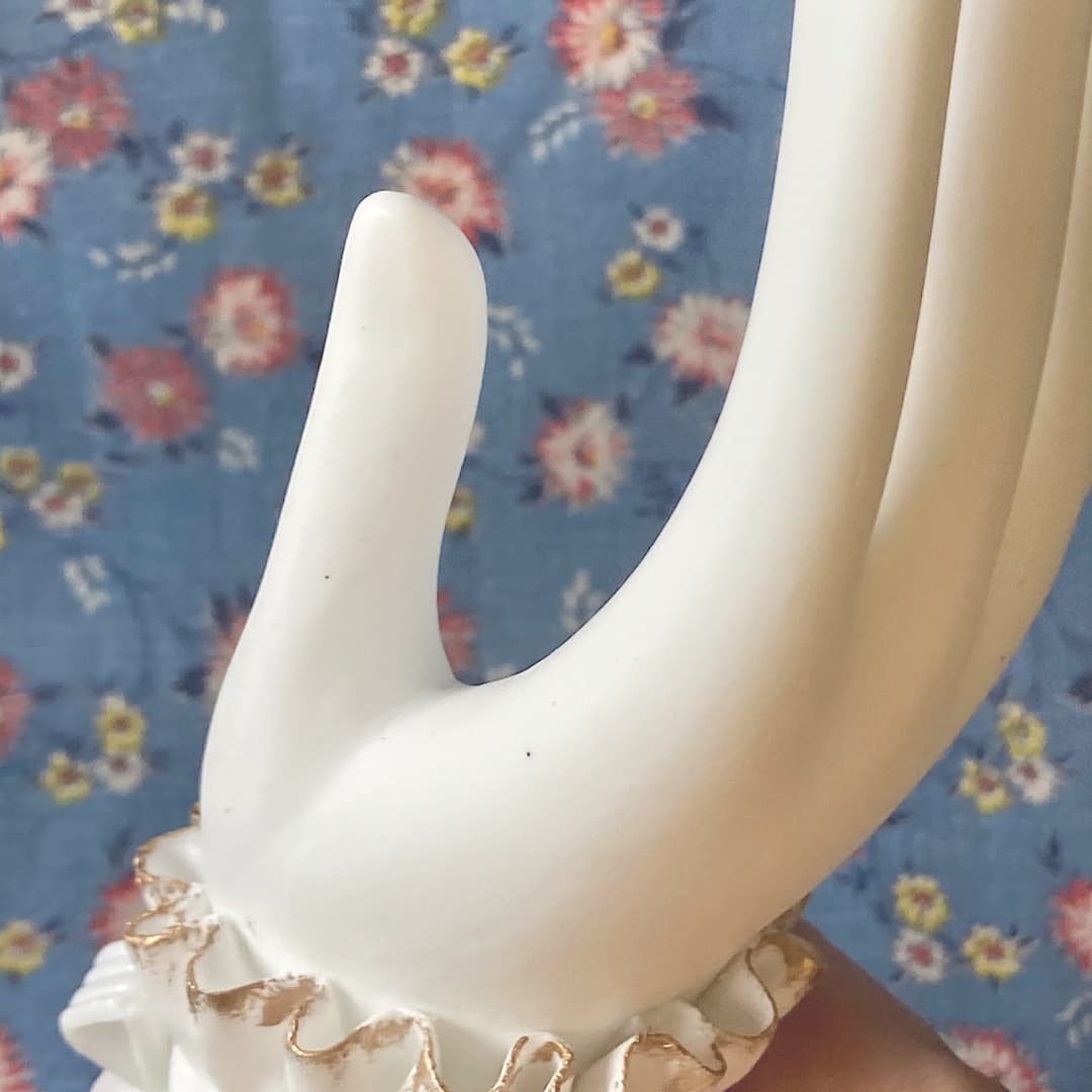 ポーセリン　ハンドトレイ