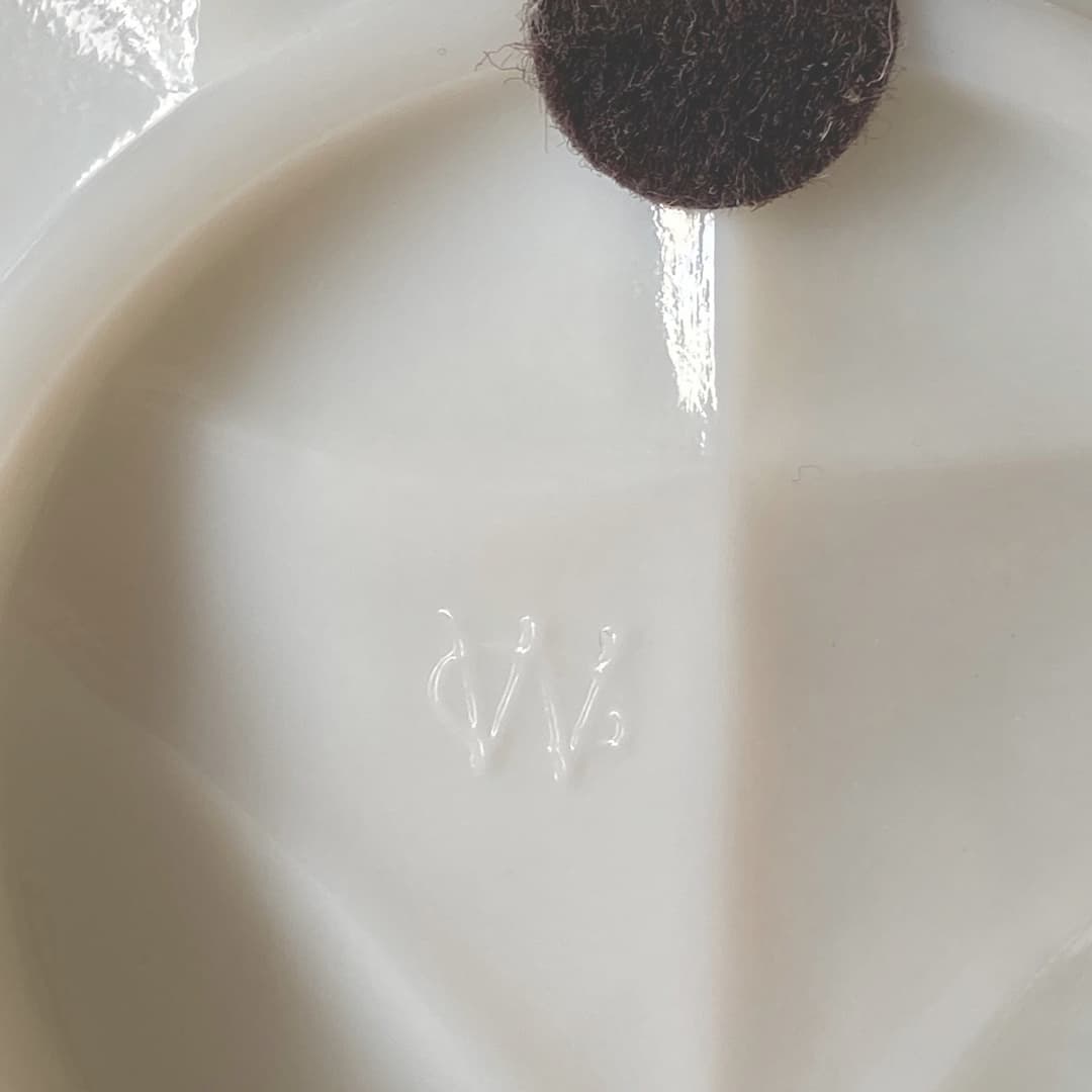 westmoreland ミルクガラス　ハンドトレイ