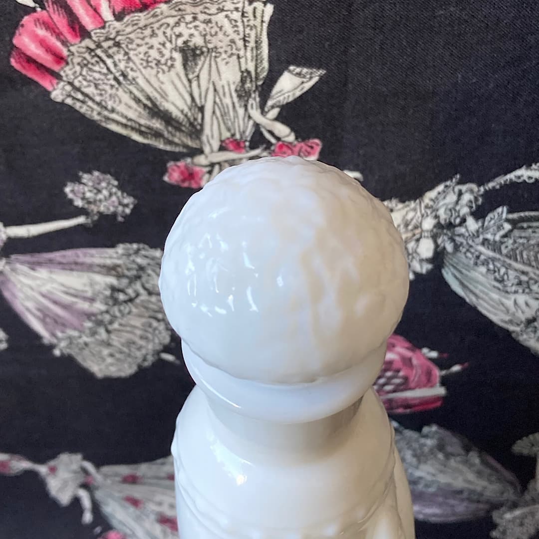Avon ミルクガラス　ハンドトレイ