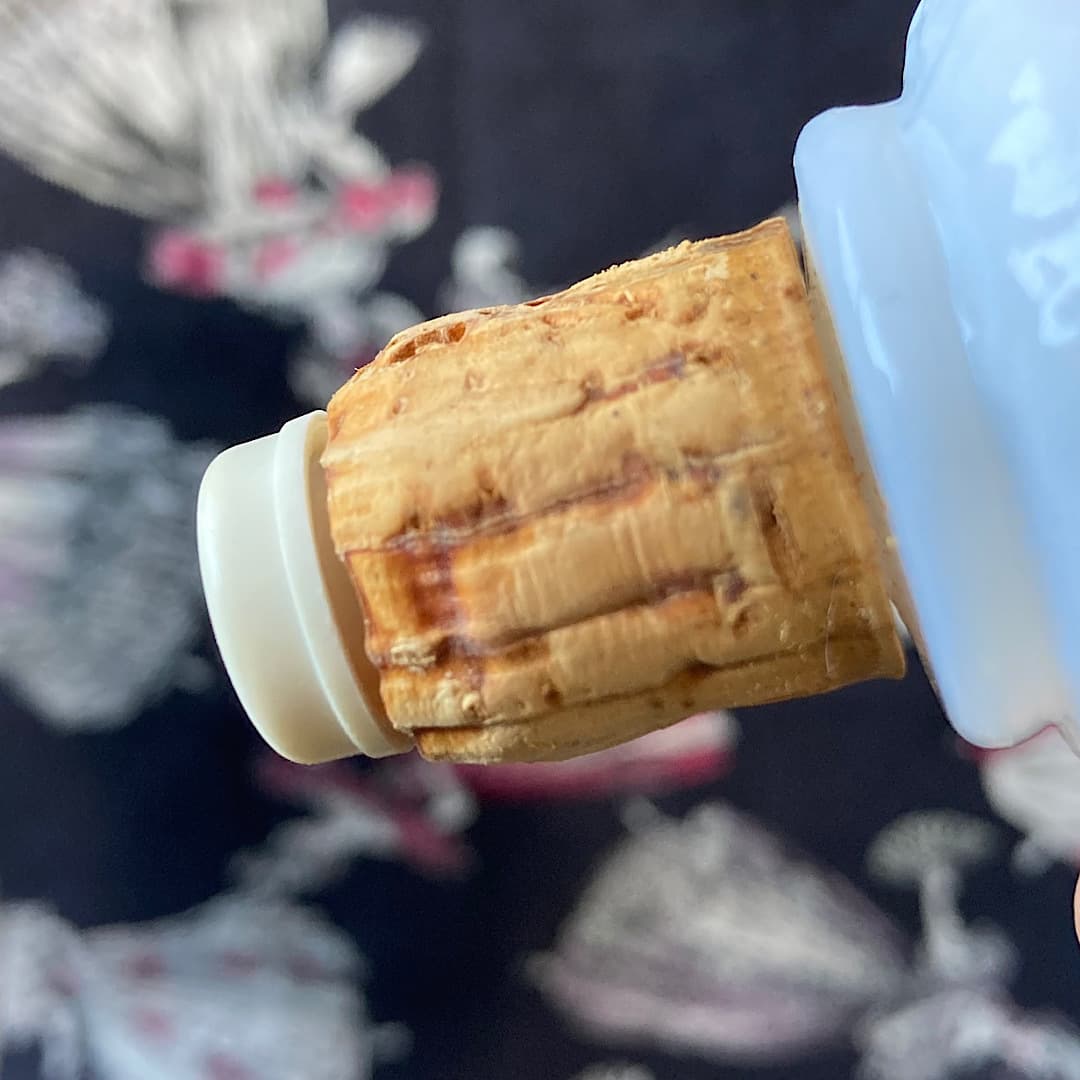 Avon ミルクガラス　ハンドトレイ