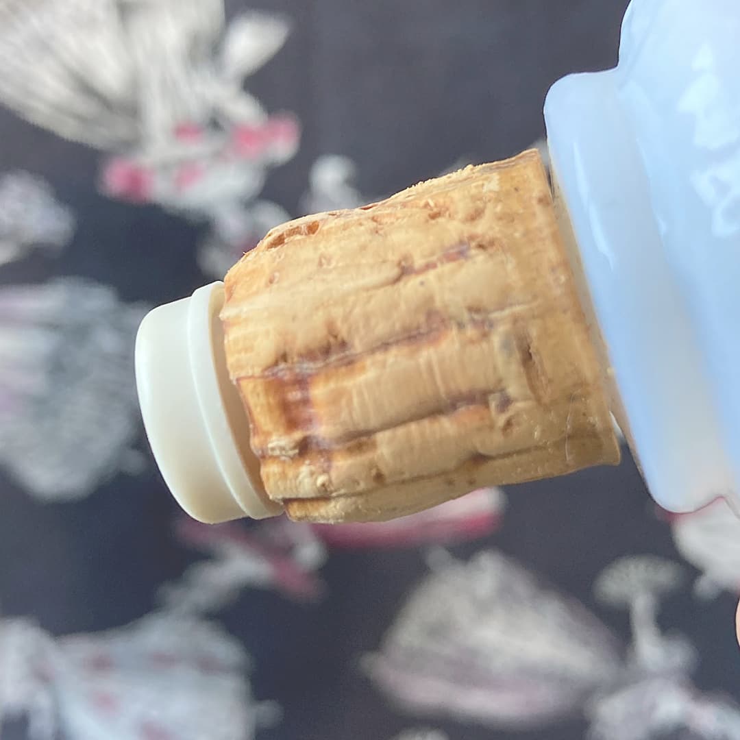 Avon ミルクガラス　ハンドトレイ