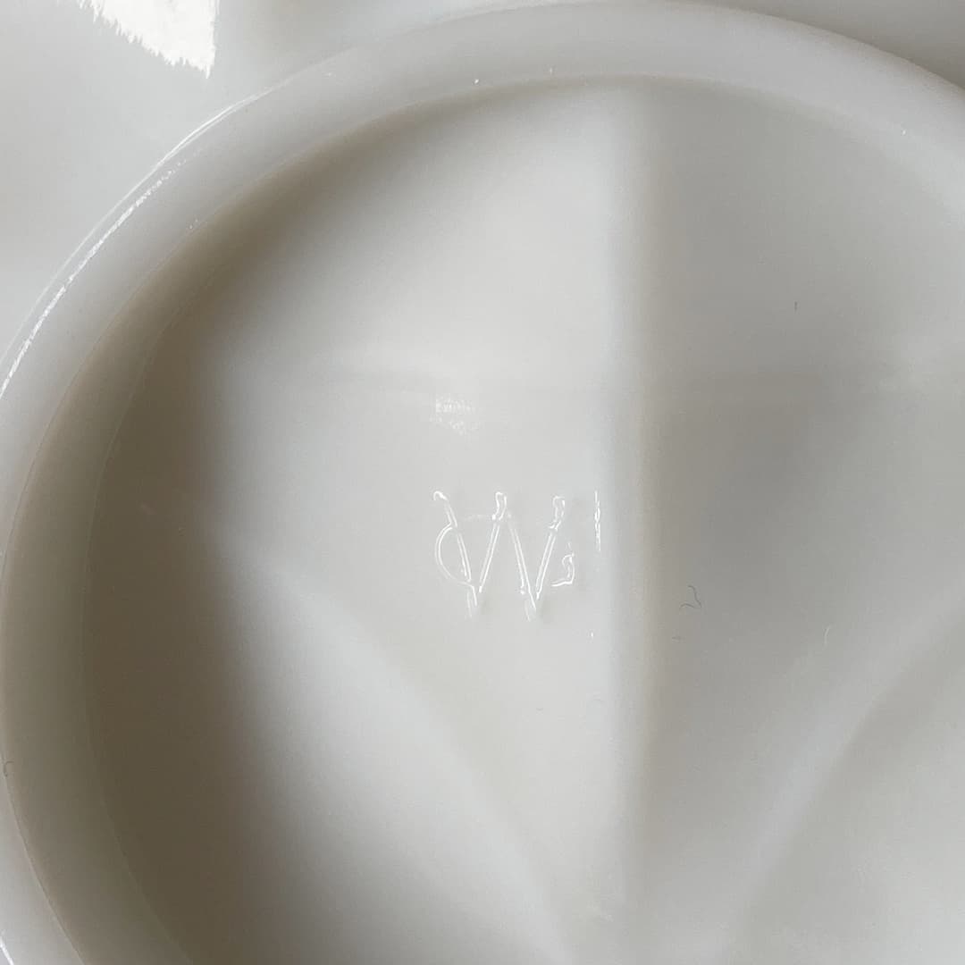 westmoreland ミルクガラス　ハンドトレイ