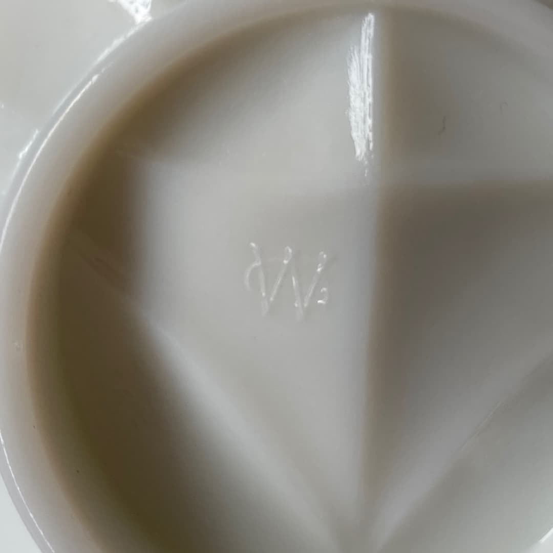 westmoreland ミルクガラス　ハンドトレイ