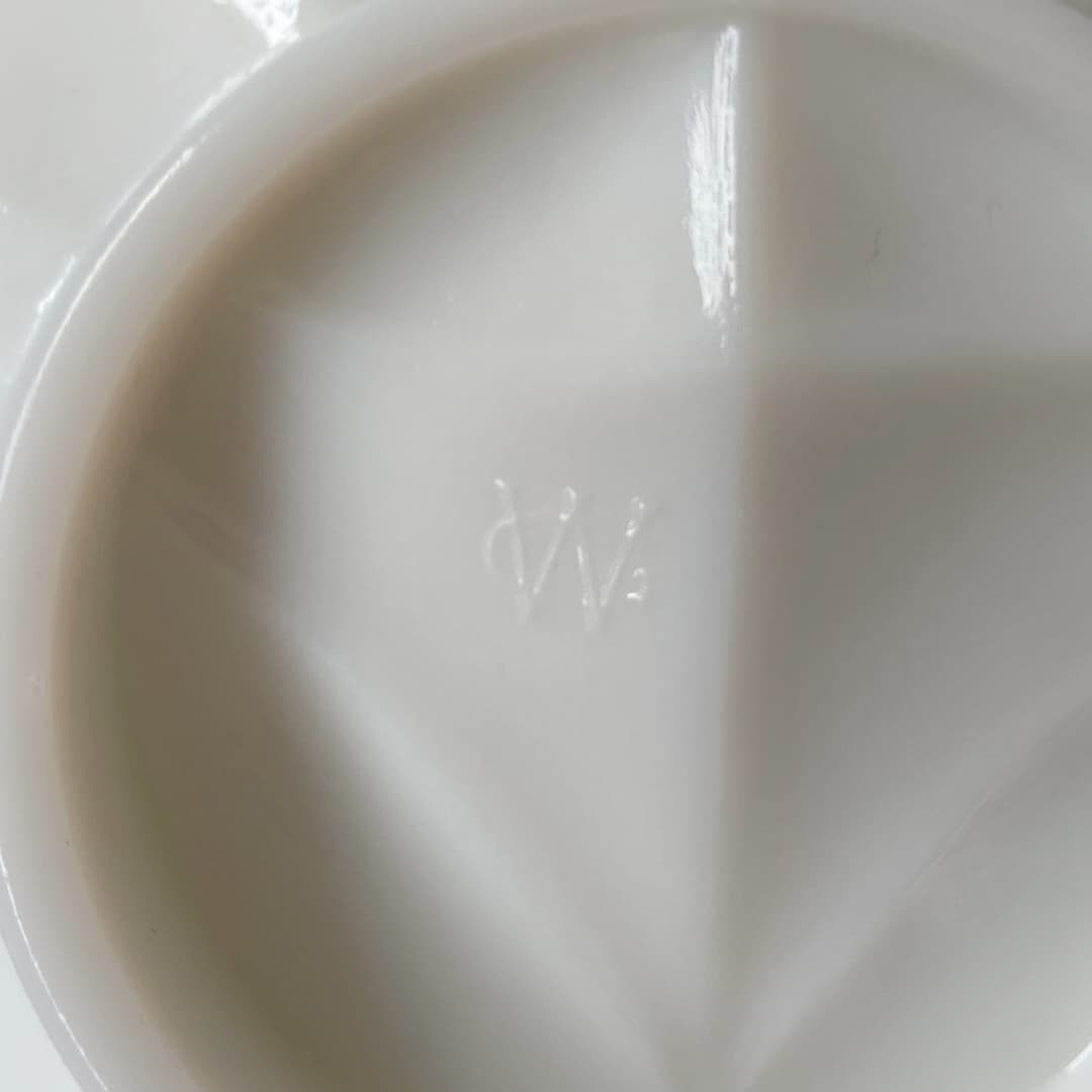 westmoreland ミルクガラス　ハンドトレイ