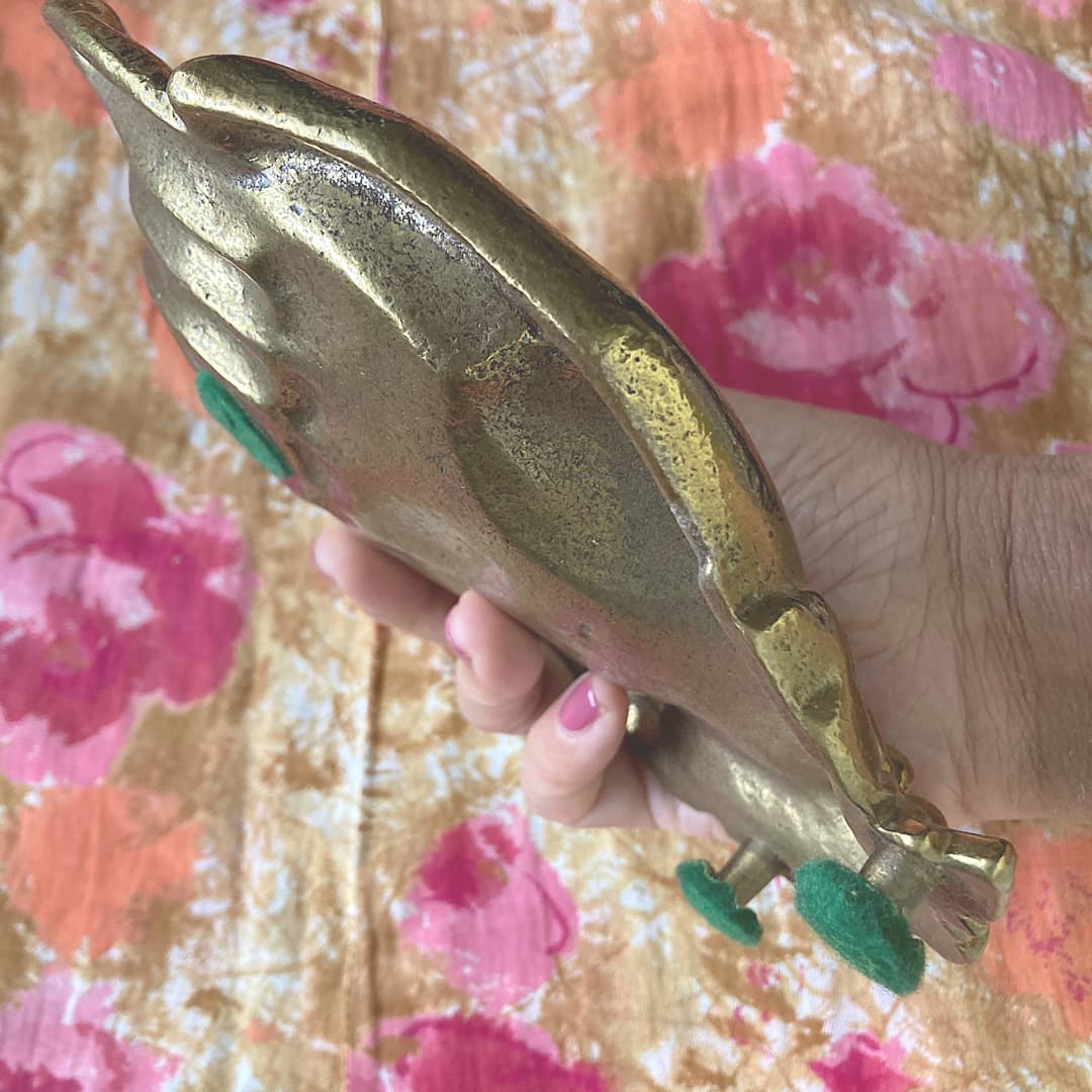 真鍮　ハンドトレイ