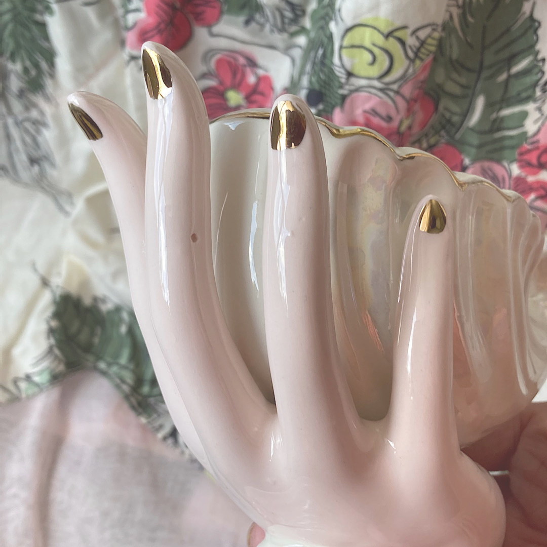 ポーセリン　ハンドトレイ