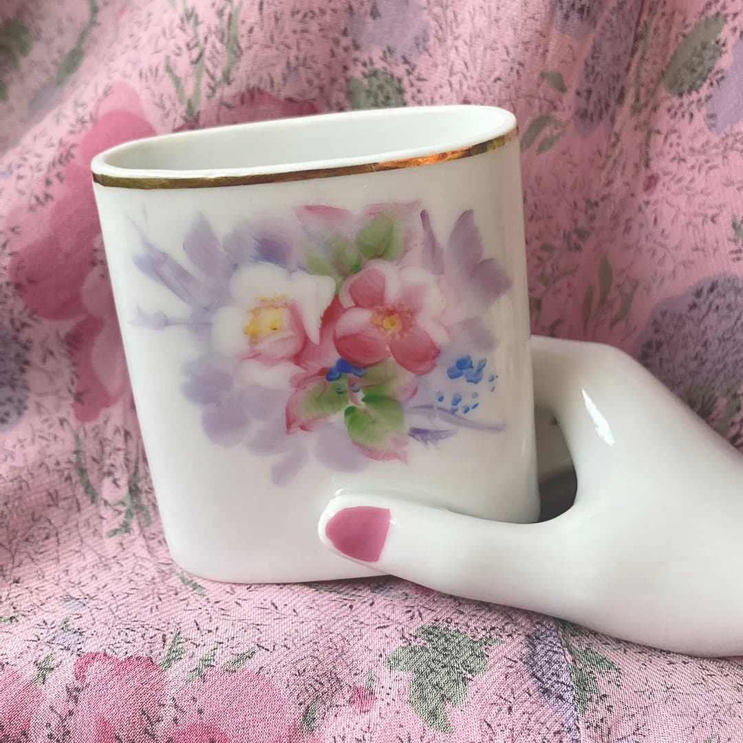 ポーセリン　ハンドトレイ