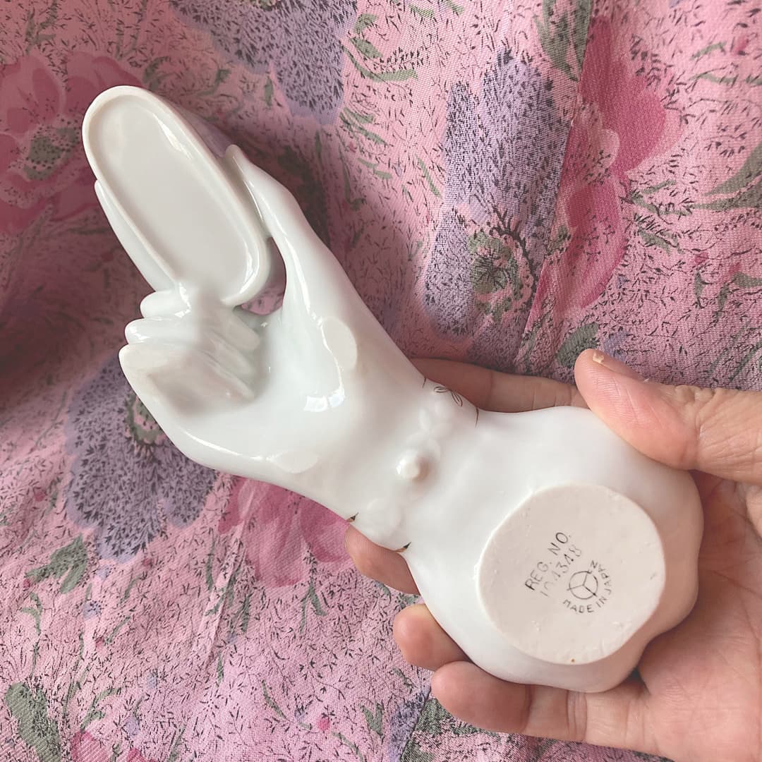 ポーセリン　ハンドトレイ