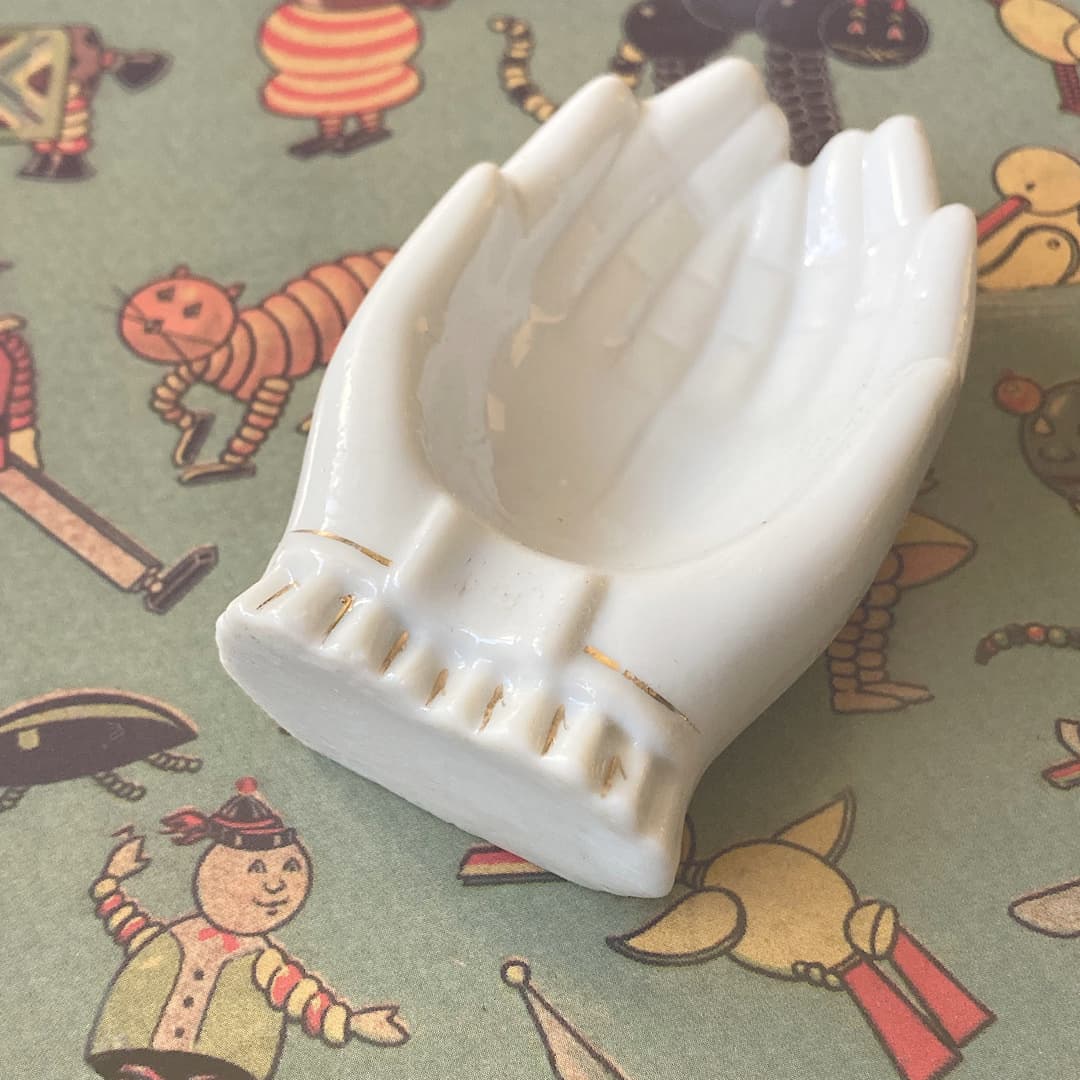 ポーセリン　ハンドトレイ