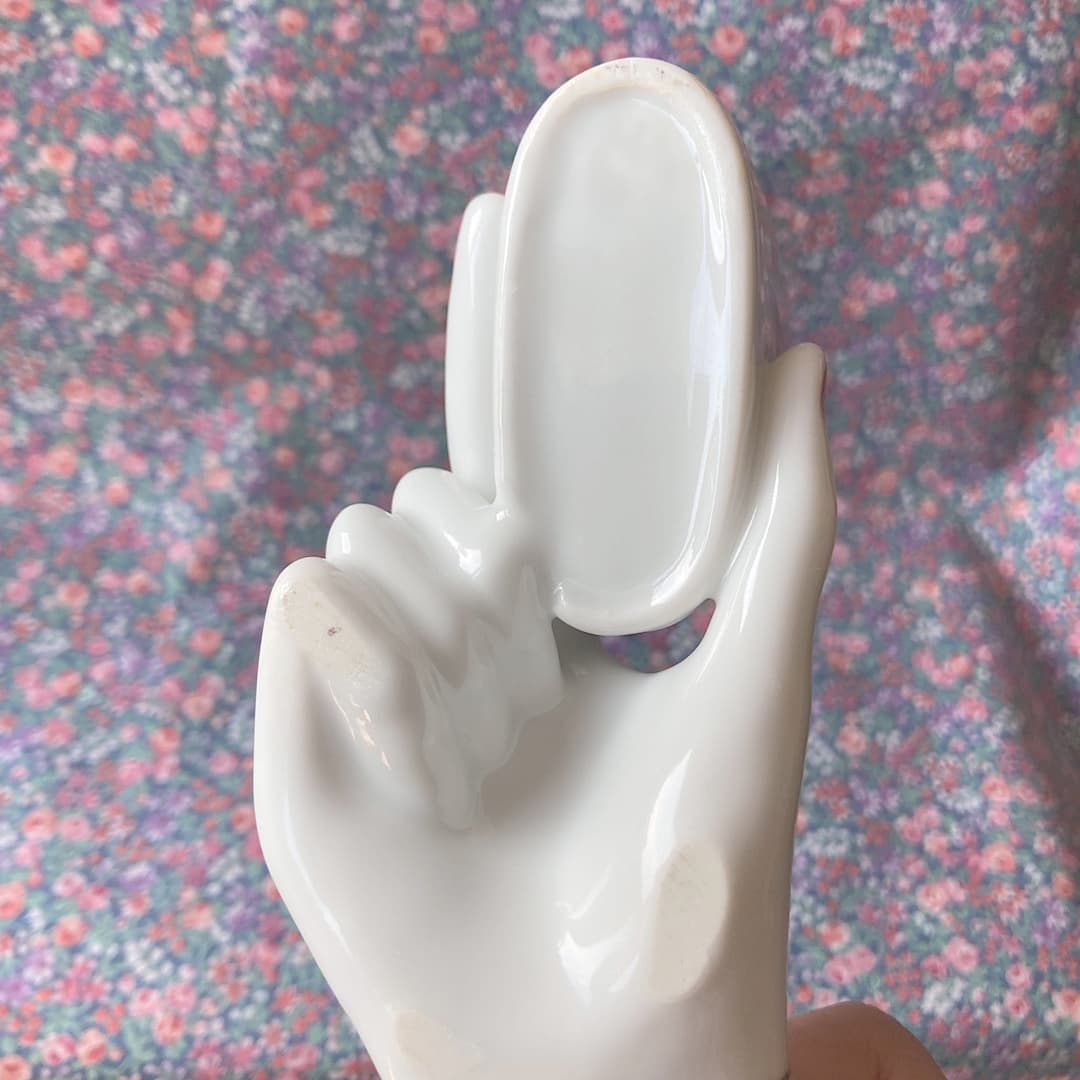 ポーセリン　ハンドトレイ