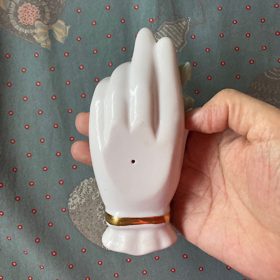 ポーセリン　ハンドトレイ