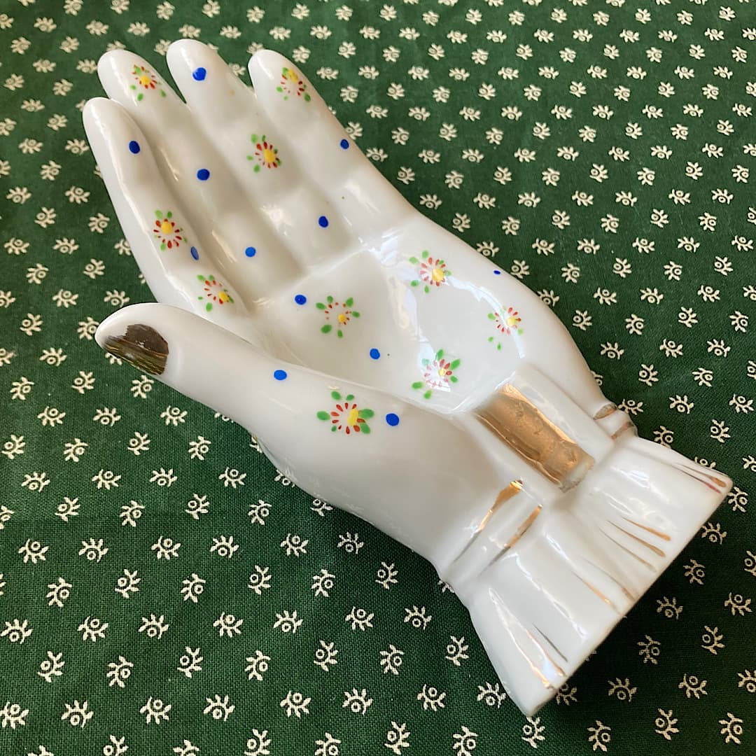 ポーセリン　ハンドトレイ