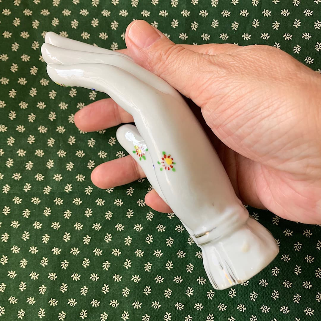 ポーセリン　ハンドトレイ