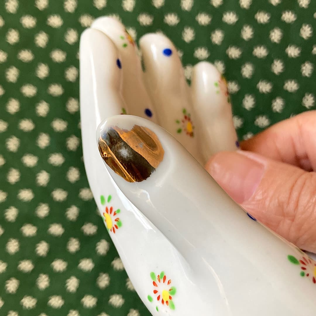 ポーセリン　ハンドトレイ
