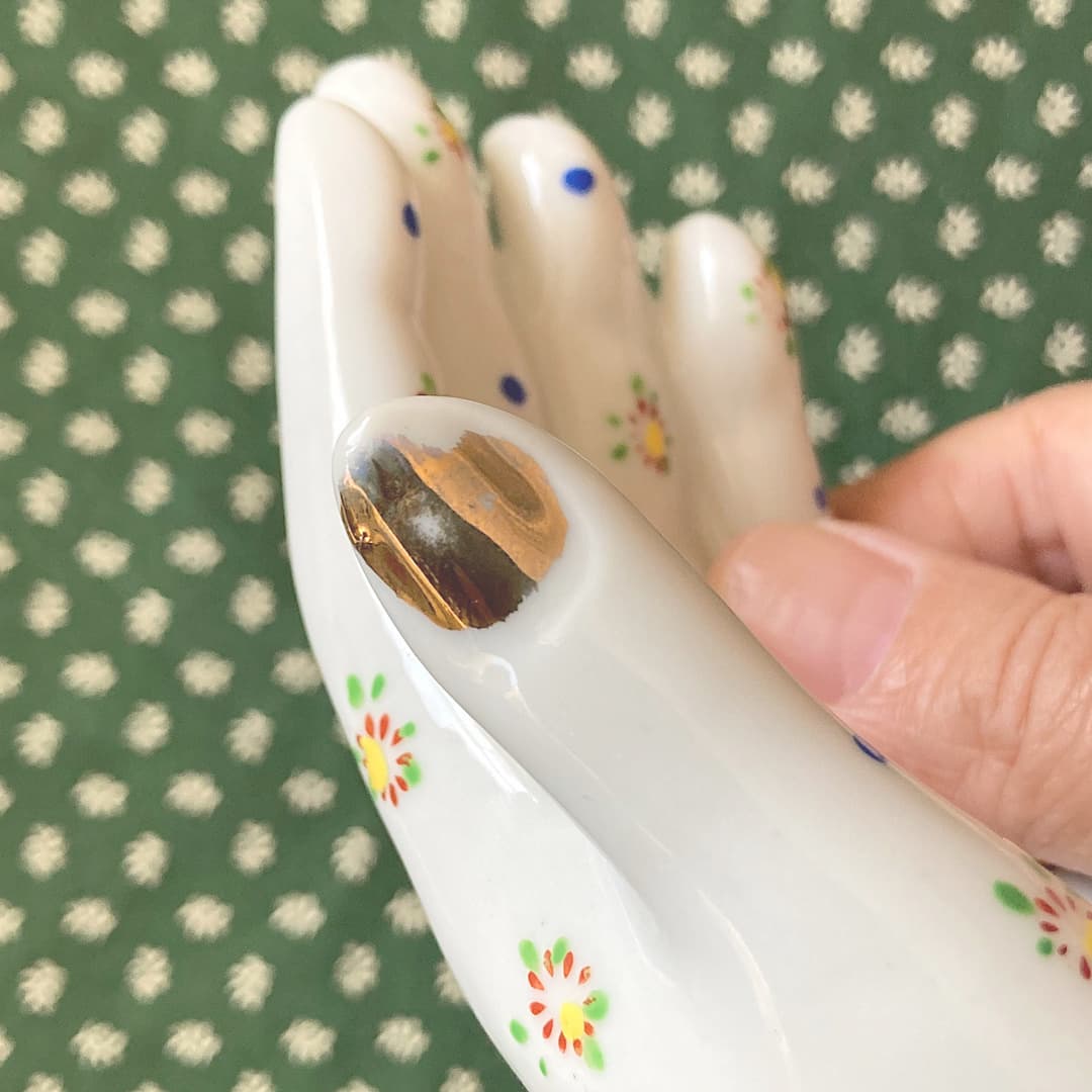 ポーセリン　ハンドトレイ