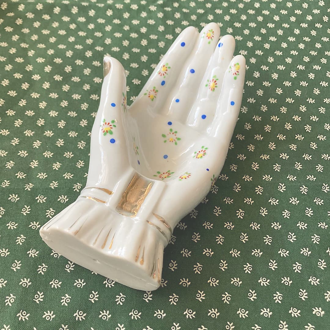 ポーセリン　ハンドトレイ