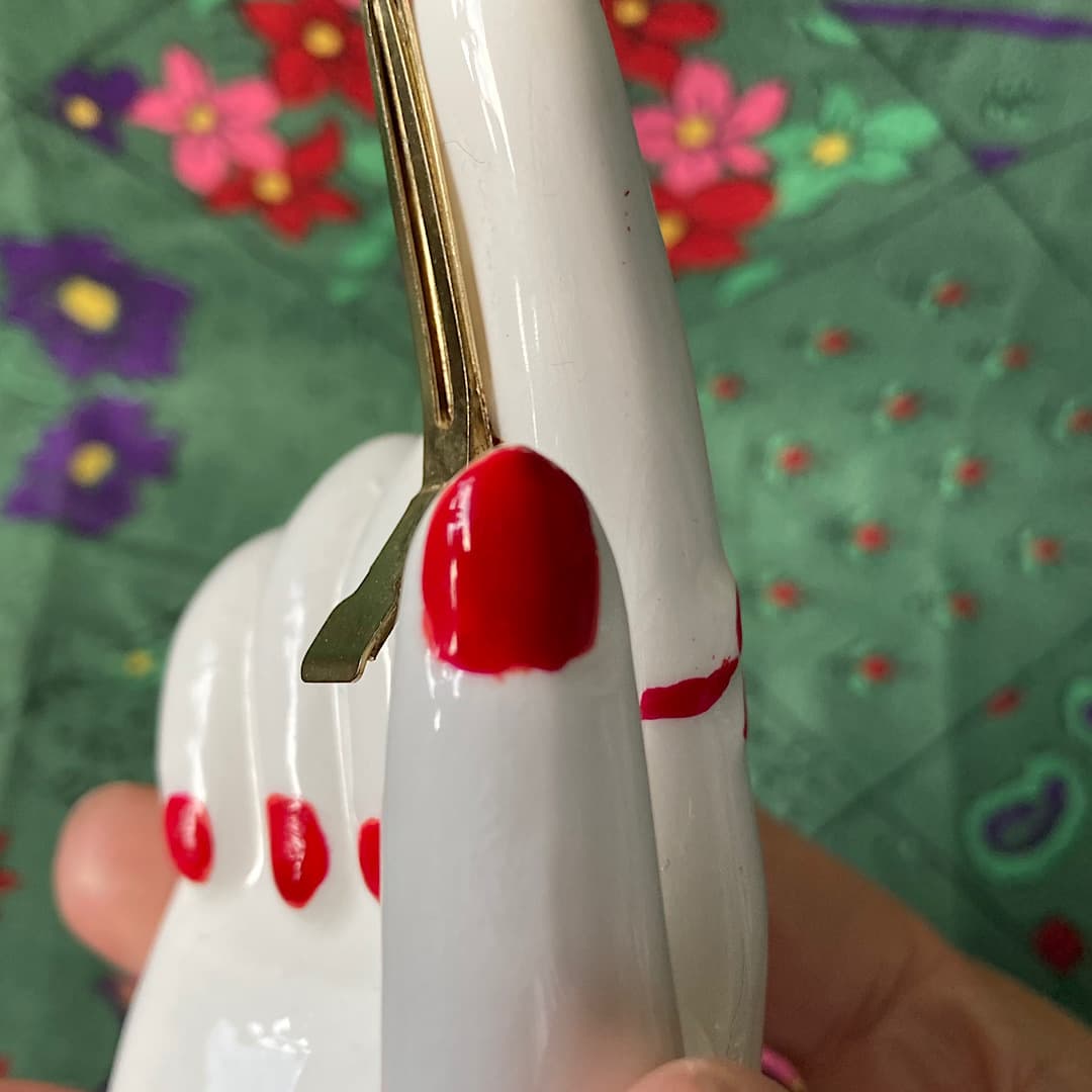 ポーセリン　ハンドトレイ