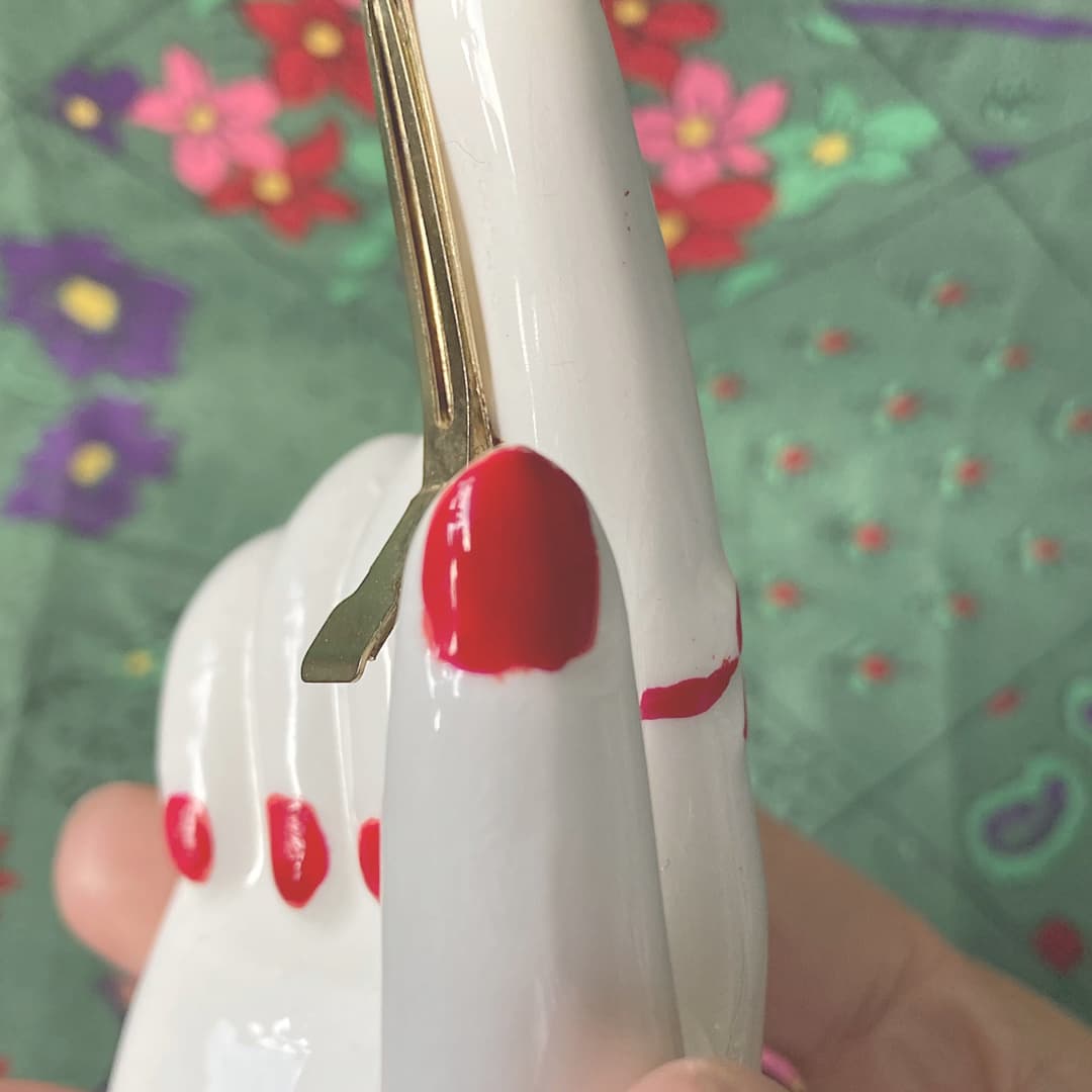 ポーセリン　ハンドトレイ