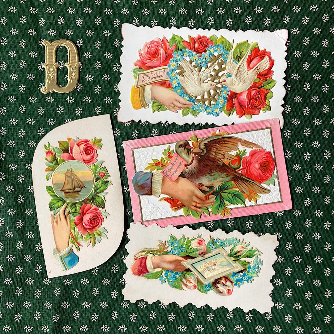 ヴィクトリアンコーリングカード