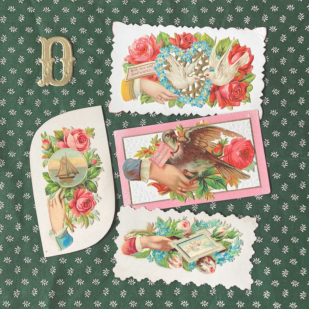 ヴィクトリアンコーリングカード