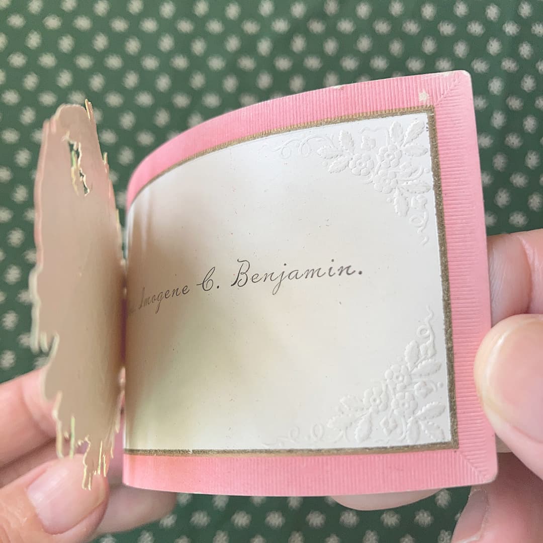 ヴィクトリアンコーリングカード