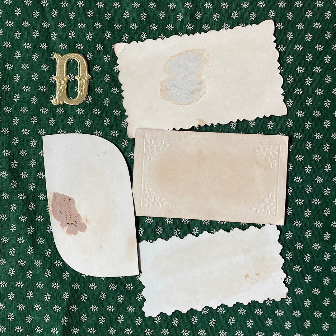 ヴィクトリアンコーリングカード