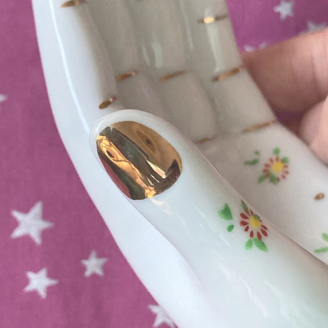 ポーセリン　ハンドトレイ