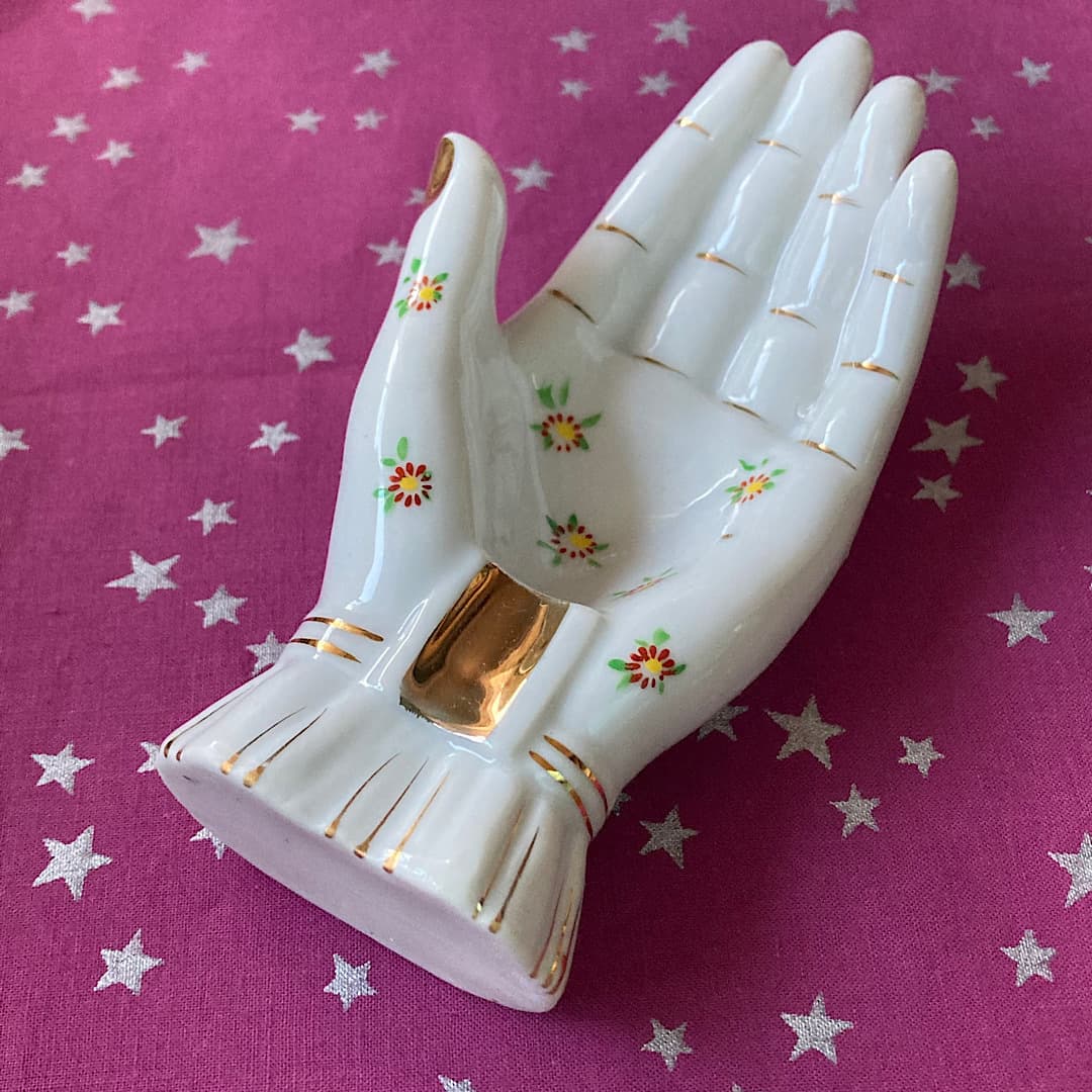 ポーセリン　ハンドトレイ