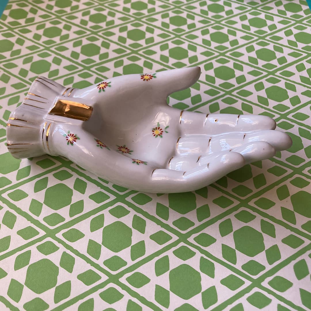 ポーセリン　ハンドトレイ
