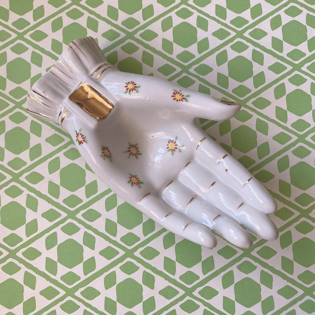 ポーセリン　ハンドトレイ