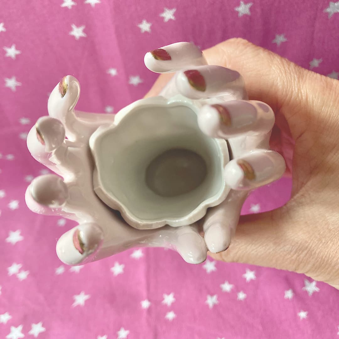 ポーセリン　ハンドトレイ