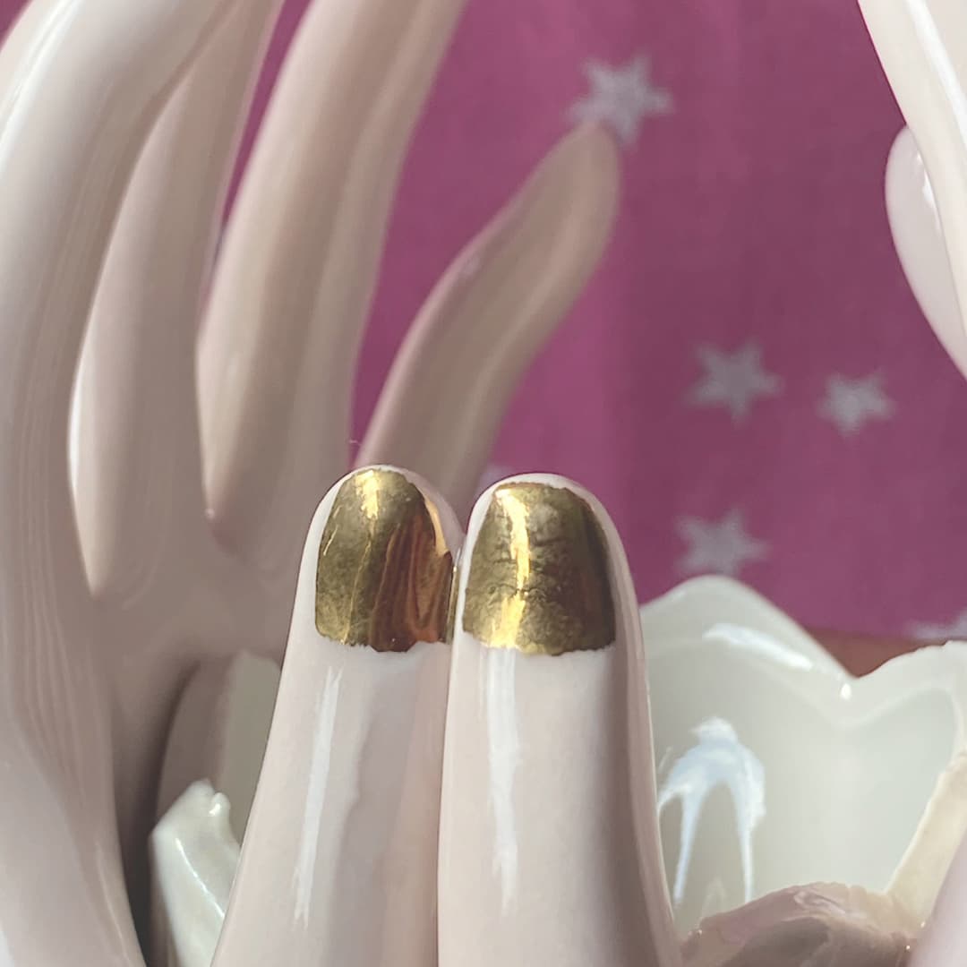 ポーセリン　ハンドトレイ