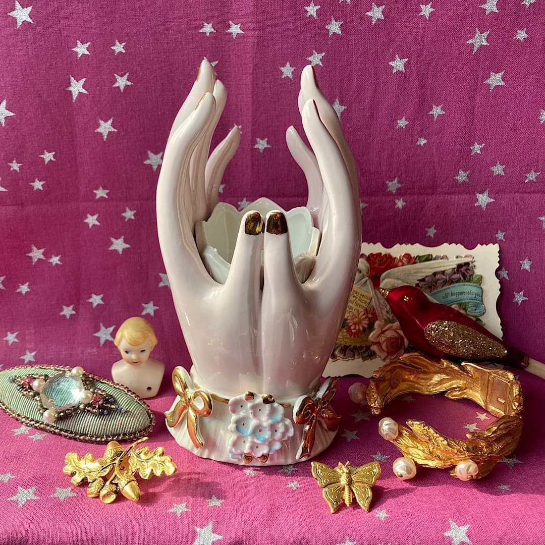 ポーセリン　ハンドトレイ