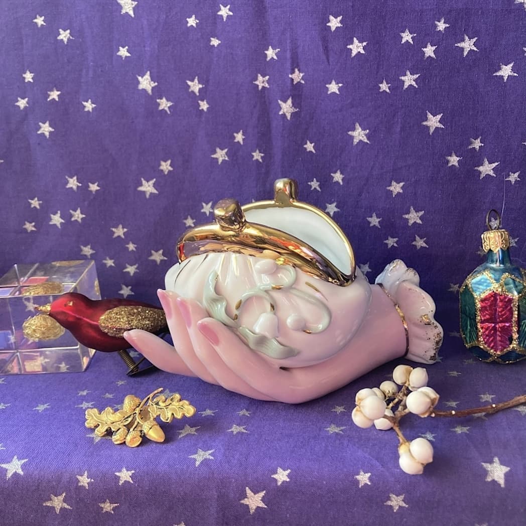 ポーセリン　ハンドトレイ