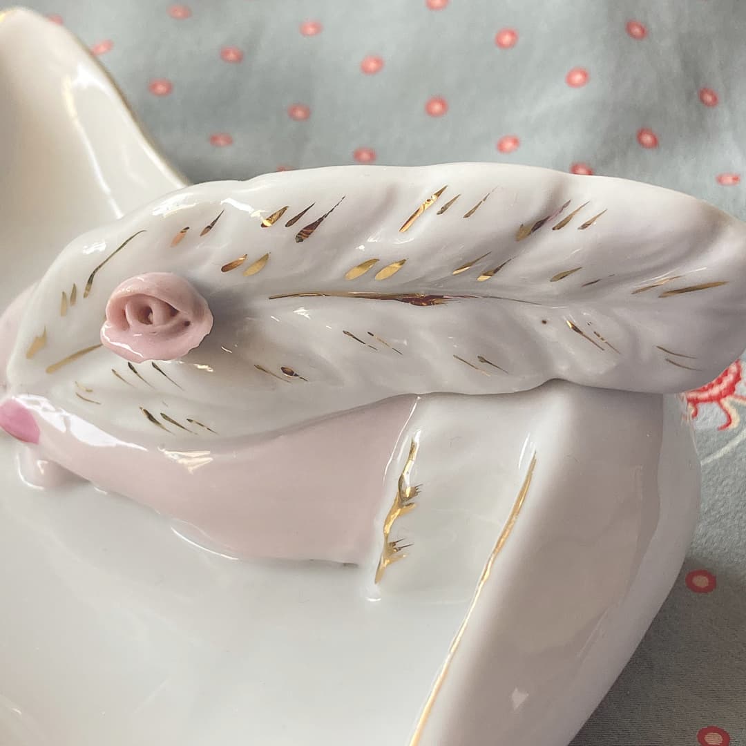 ポーセリン　ハンドトレイ