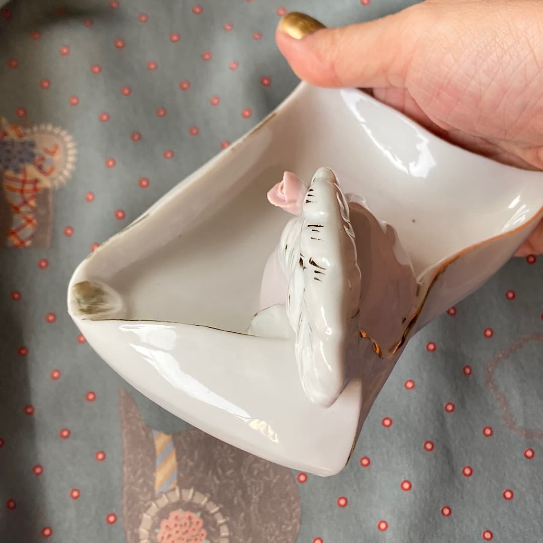 ポーセリン　ハンドトレイ